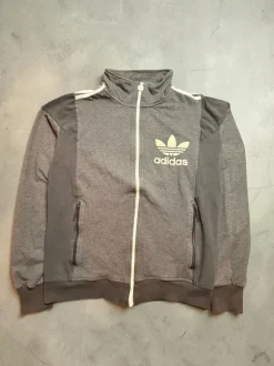 #110 | Adidas | Sweatjacke | L | Grau | Adidas Firebird