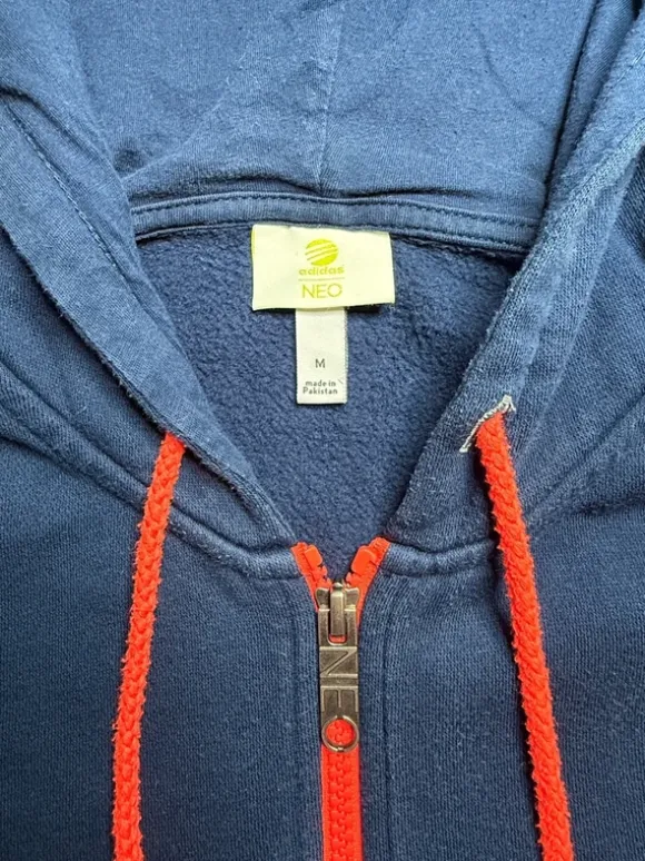#90 | Adidas | Sweatjacke | M | Blau | Adidas Neo