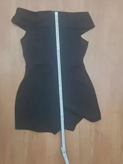 🐬 Missguided Kurzoverall Schwarz gr 38🐬cold shoulder🐬
