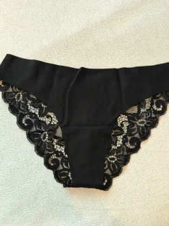 6 NEUE Slips Shein schwarz Spitze