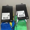 2 Nike Supreme Socken Swoosh grün und blau 41-43