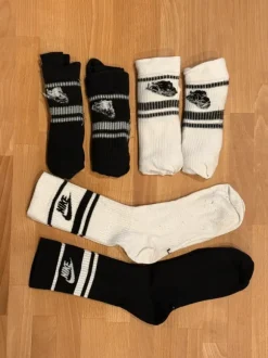 6 Paar Nike Socken | Schwarz & Weiß | Nike Sportswear Dri-FIT Everyday Essentials