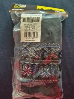 4 Paar Socken Herren Neu Ovp Ungetragen Größe 43-46 Atlas Formen