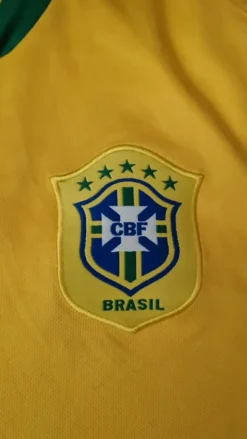 🇧🇷 Rarität Original Brasilien 2006 Trikot - Ronaldihno #10 - Top Zustand L