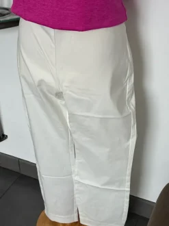 7/8 Stretch Hose Elastischer Bund Schmales Bein Mit Elasthan