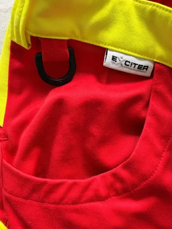🚨 Warnschutz-Arbeitshose / Rettungsdiensthose Gr. 50 🚨