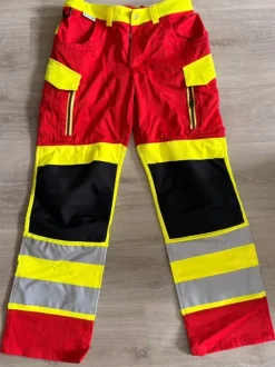 🚨 Warnschutz-Arbeitshose / Rettungsdiensthose Gr. 50 🚨
