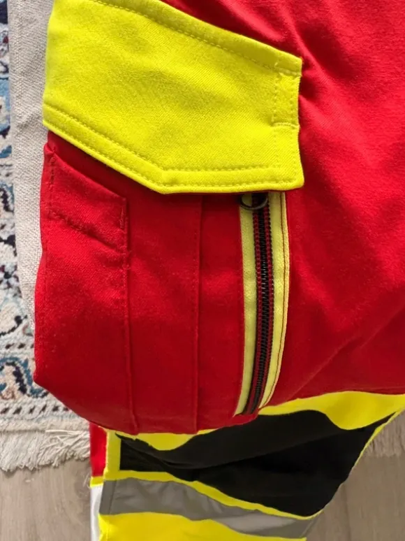 🚨 Warnschutz-Arbeitshose / Rettungsdiensthose Gr. 50 🚨