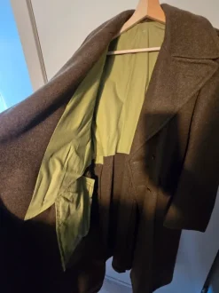 100% wool original 50s/60s dutch army coat