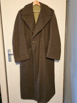 100% wool original 50s/60s dutch army coat
