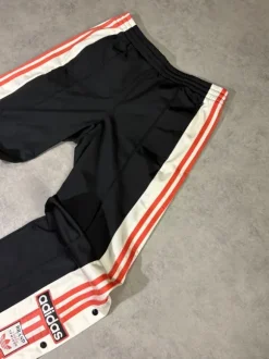 Adidas Adibreak Trackpants S Black/Orange Vintage Y2K