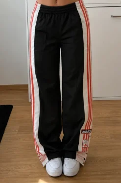 Adidas Adibreak Trackpants S Black/Orange Vintage Y2K