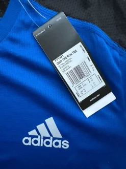 Adidas Aeroready Sportshirt S M L blau pink