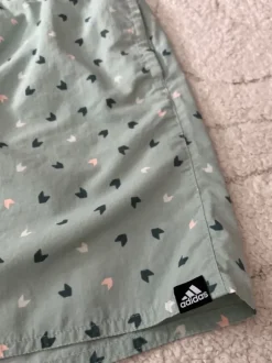 Adidas Badehose Badeshorts L türkis Mintgrün Schwimmshorts
