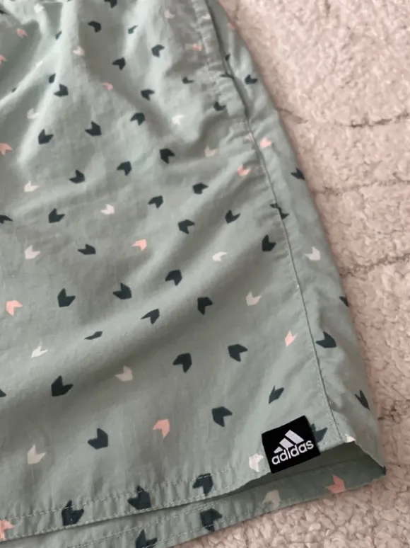 Adidas Badehose Badeshorts L türkis Mintgrün Schwimmshorts