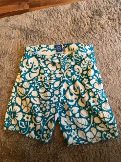 Adidas Badehose weiß/blau für Herren