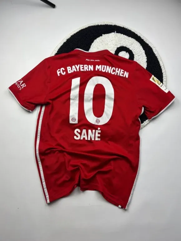 Adidas Bayern München „Sane“ #10 Y2K Streetwear