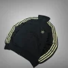 Adidas Firebird Full Tracksuit Schwarz-Gold| Größe 40 (L)| Zustand wie Neu| Pasha/Y2k Style