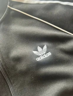 Adidas Firebird Jacke Y2K Schwarz Weiß | Größe M | wie neu