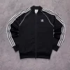 Adidas Firebird Trainingsjacke | Zipper | Sportlich | Größe S | Schwarz | Retro 90s