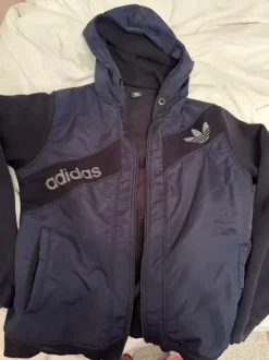 Adidas Jacke dunkel blau unisex