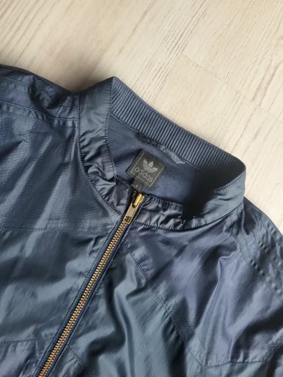 Adidas Jacke Größe S dunkelblau