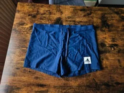 Adidas Logo Herren Boxer-Badehose Marineblau - L