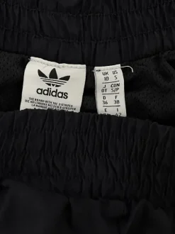 adidas Originals Baggy Trainingshose – Schwarz / Weiß – Trefoil – Größe S