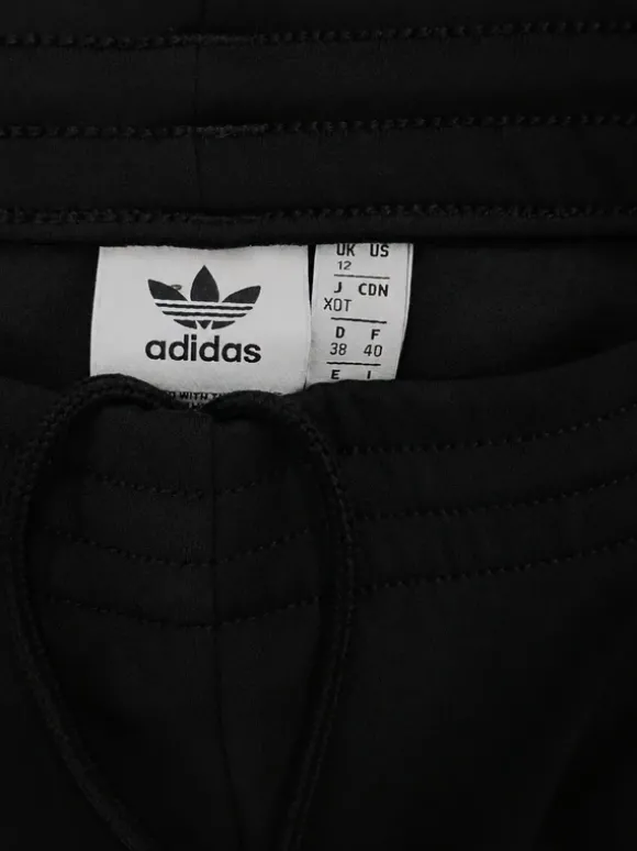 adidas Originals Firebird Trainingshose – Schwarz / Weiß – Trefoil – Größe M