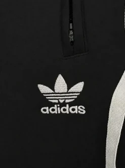 adidas Originals Firebird Trainingshose – Schwarz / Weiß – Trefoil – Größe M