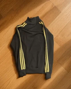 adidas Originals Firebird Trainingsjacke – Braun / Gold – Trefoil – Größe S