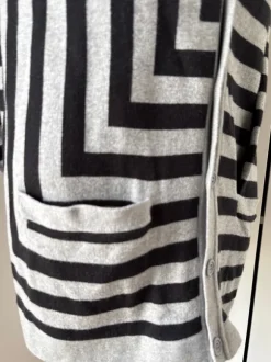Adidas Originals leichte gestreifte Baumwollstrickjacke