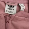 adidas Originals SST Trainingsanzug Set – Mauve / Rosa – Trefoil – Größe XS (Flecken)