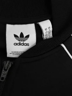 adidas Originals SST Trainingsjacke – Schwarz / Weiß – Trefoil – Größe L