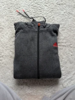Adidas SIP Up Hoodie grau Gr 180