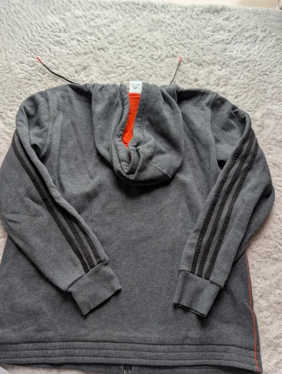 Adidas SIP Up Hoodie grau Gr 180