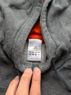 Adidas SIP Up Hoodie grau Gr 180
