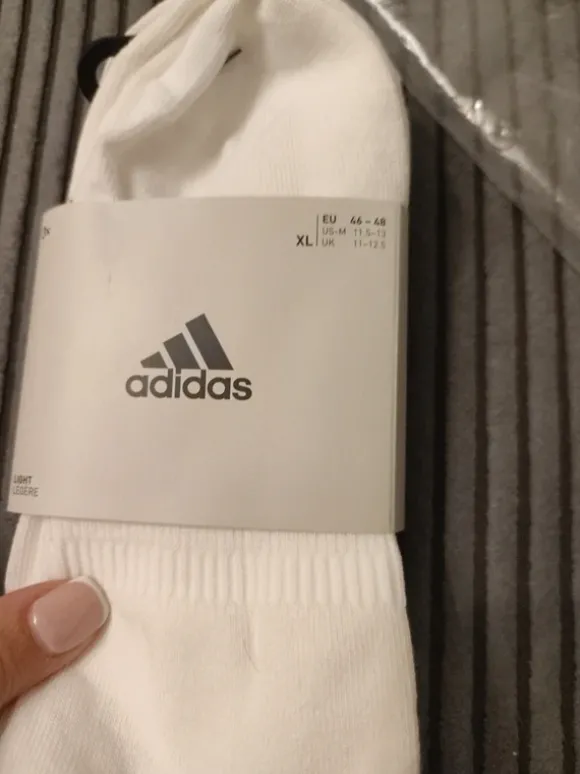 Adidas Socken x 3, 46-48,Neu mit Etikett
