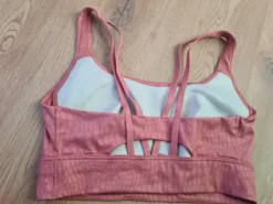 Adidas Sport BH bra top Fitness Leo animal L a b c gepolstert push up starker Halt snake