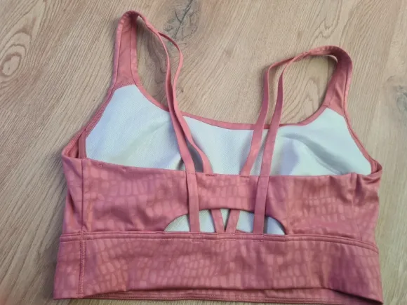 Adidas Sport BH bra top Fitness Leo animal L a b c gepolstert push up starker Halt snake