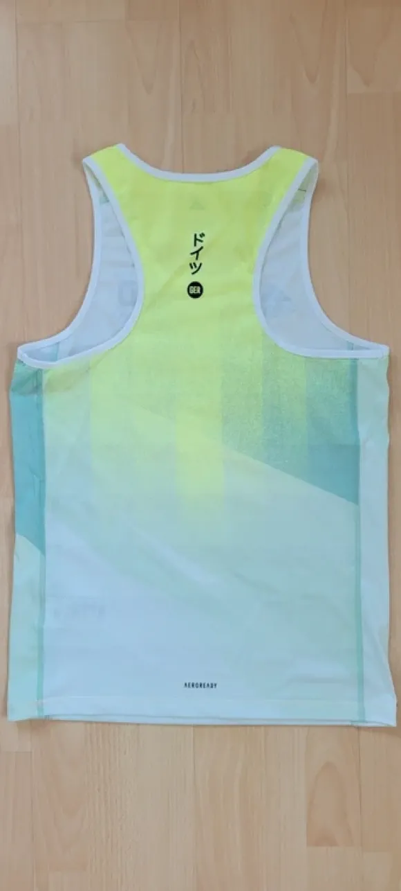Adidas Top Tanktop Shirt Team Deutschland Germany Olympische Spiele Herren Gr. S neu