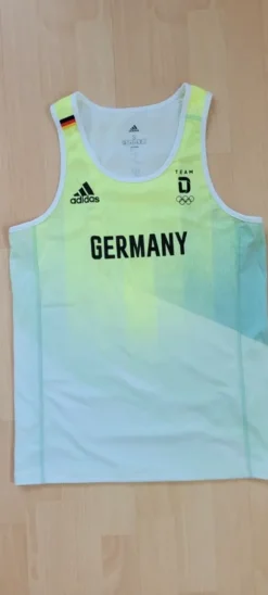 Adidas Top Tanktop Shirt Team Deutschland Germany Olympische Spiele Herren Gr. S neu