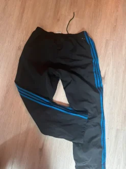Adidas Trackpants Vintage – Schwarz Blau – Größe XL