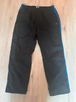 Adidas Trackpants Vintage – Schwarz Blau – Größe XL