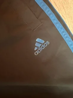Adidas Trackpants Vintage – Schwarz Blau – Größe XL