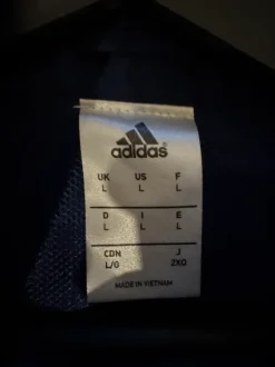 Adidas Trainingsjacke | Vintage Trackjacket | Größe L | Dunkelblau | Man Utd 2000er