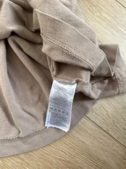 Adidas t-shirt shirt beige taupe M herren