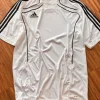 Adidas vintage Retro Y2K Herren Shirt Training xL Top Zustand Weiss