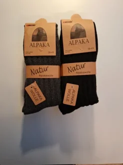 Alpaka socken 6 paar. gr 39-43.