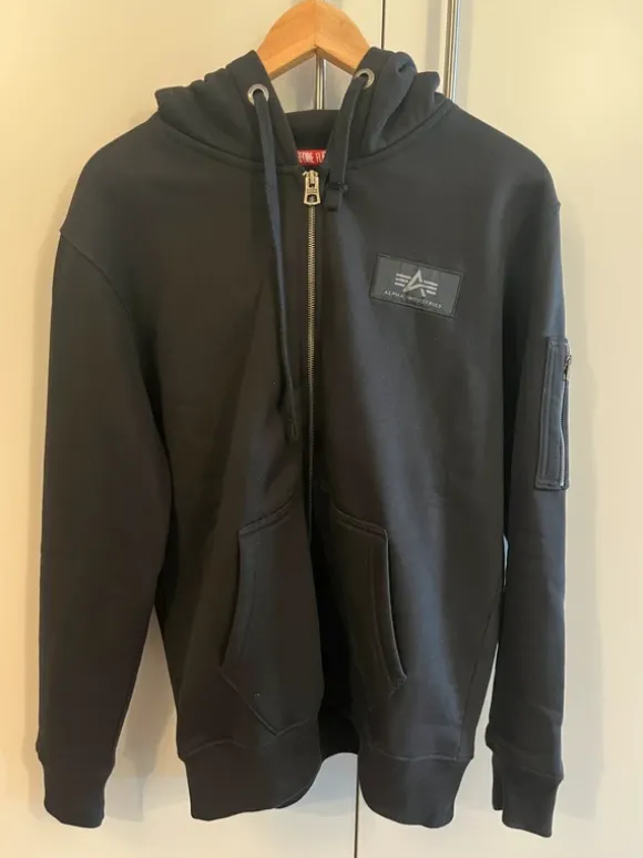 Alpha Industries Zip-Hoodie